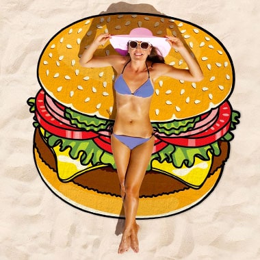 La Serviette de plage Burger