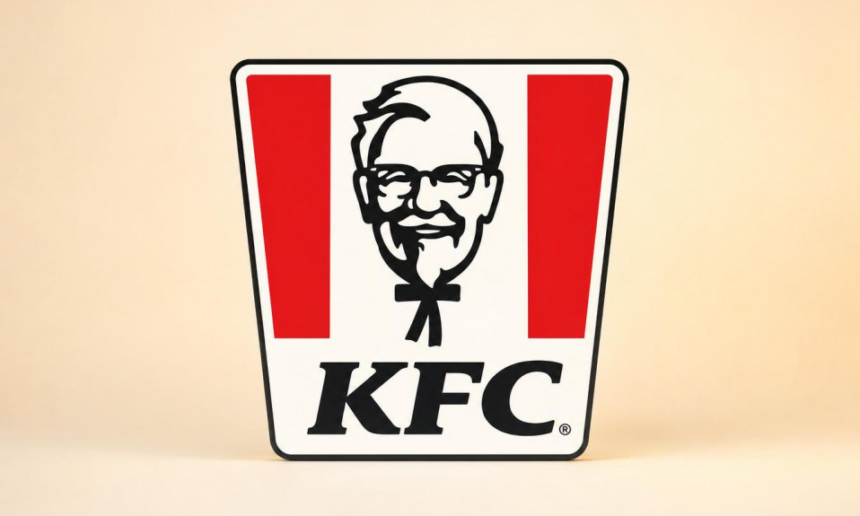 Logo KFC avec portrait du Colonel Sanders